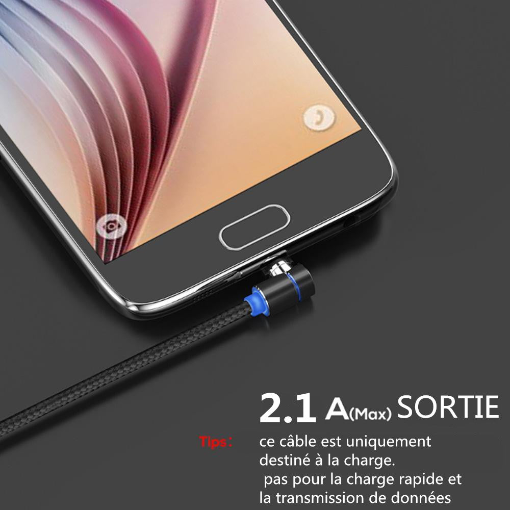 Versatile 3-in-1 Magnetic Charging Cable with LED Indicator
