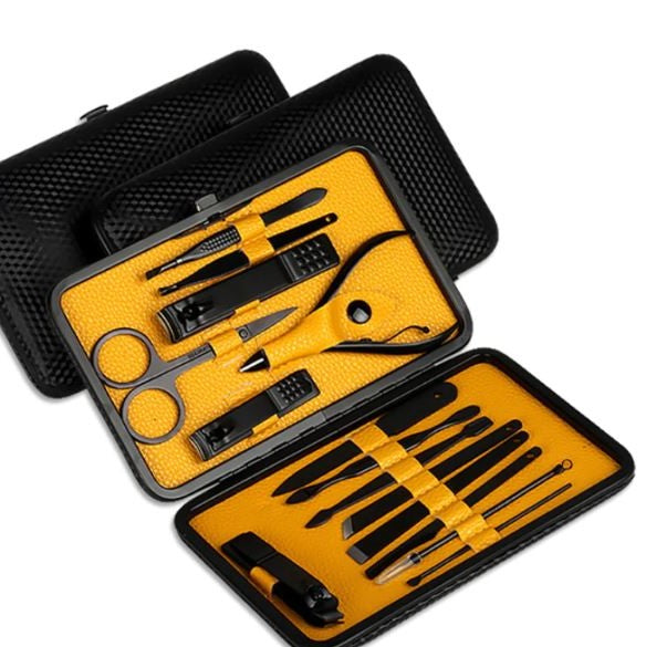 15-Piece Ultimate Nail Care Kit with Travel Case