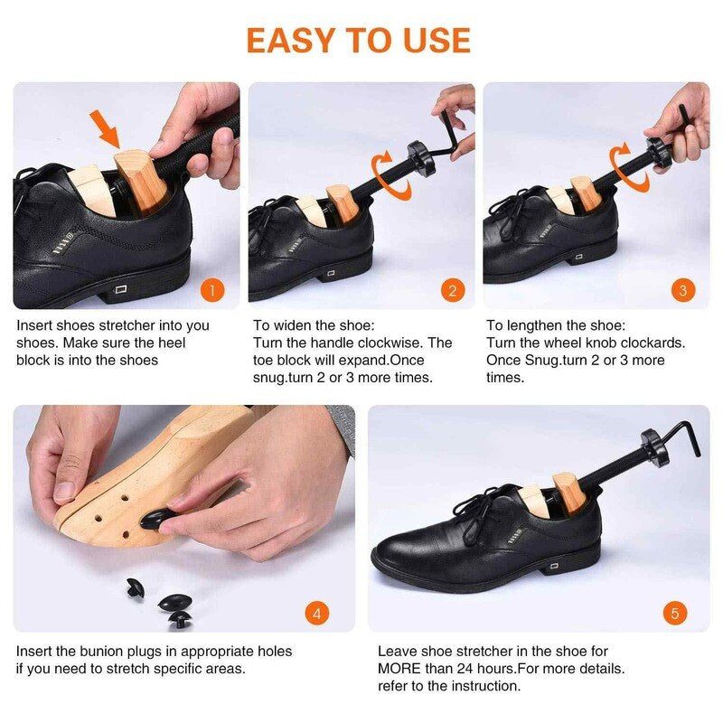 ComfortFit Shoe Expander for Perfectly Adjusted Footwear