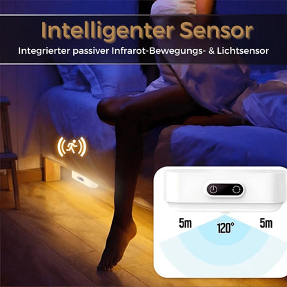 Magnetic Dimmable Light with Smart Sensor | 5 Color Temperatures | Wireless & Rechargeable | Motion Detection & Memory Function