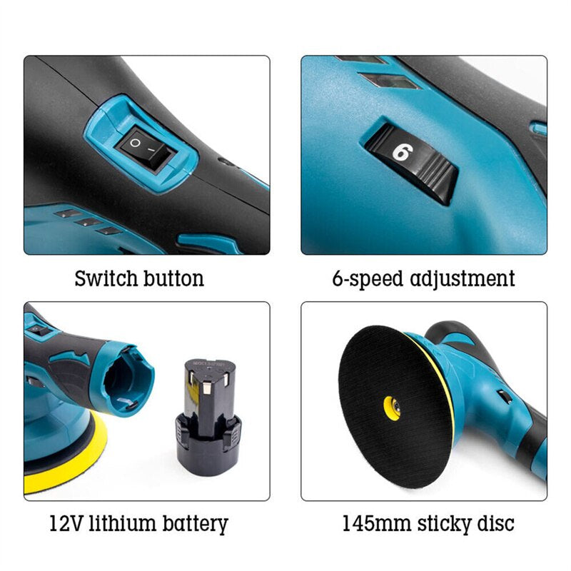Cordless Car Polishing Machine for a Flawless Shine