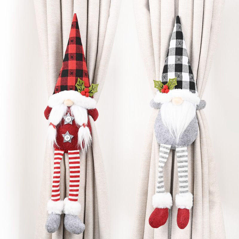 Festive Curtain Clips - Whimsical Holiday Decor