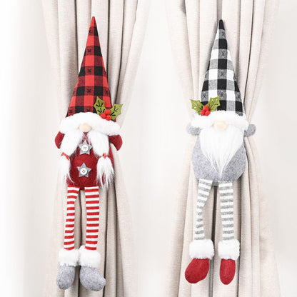 Festive Curtain Clips - Whimsical Holiday Decor
