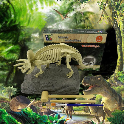 Archaeological Dinosaur Figure Toy for Kids