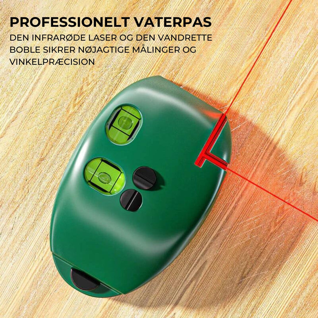 Precision Laser Level with 90° Projection for Easy Measurement