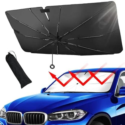 Compact Car Shade Umbrella for Instant Cooling