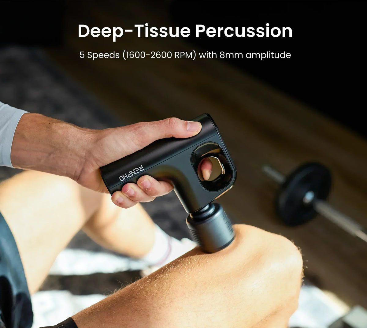 Portable Muscle Relief Gun | Heat & Cold Therapy Massage Device