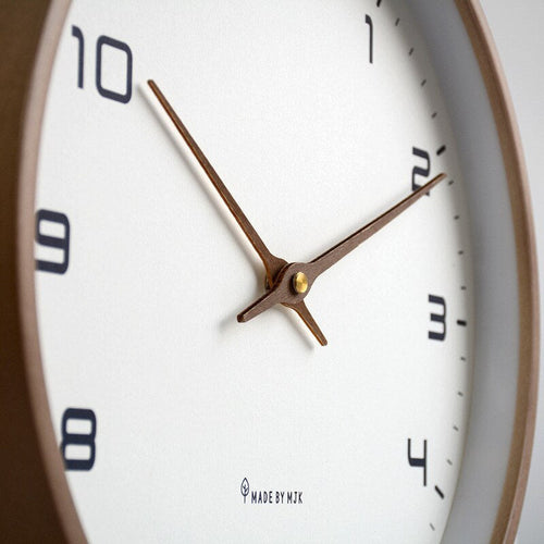 Scandinavian Style Wooden Wall Clock – Simple and Elegant Design
