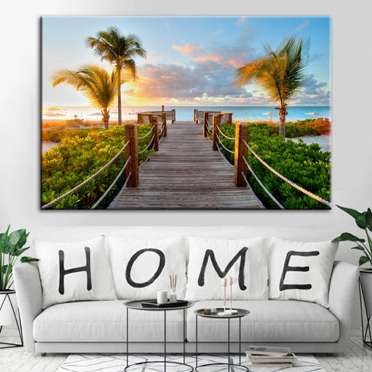 Canvas Wall Art for Beach Vacation Decor