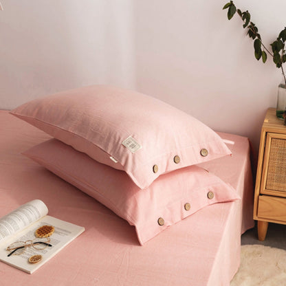Premium Organic Cotton Pillowcases - Set of Two