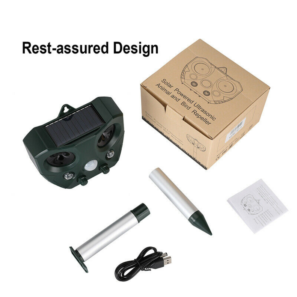 Ultrasonic Solar Pest Repeller