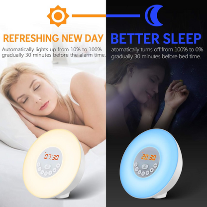 Gentle Sunrise Alarm Clock for a Refreshing Morning
