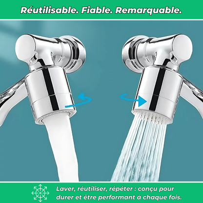 Smart Tap Extender with Water-Saving Features