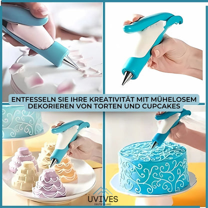 Multi-Functional Cake Decoration Pen and Glazing Tool