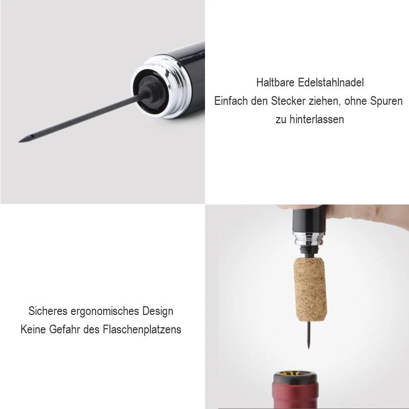 Wine Opener with Air Pump Mechanism