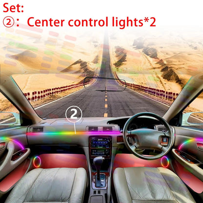 Transform Your Car's Interior with Vibrant LED Lighting