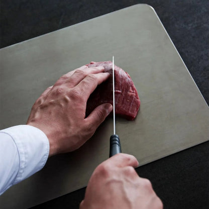 Double-Sided Kitchen Cutting Board with Antibacterial Features