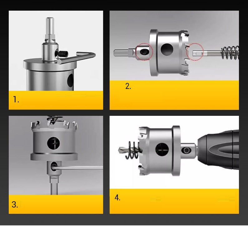 Ultimate Carbide Drill Bit Set for Precision Metal Cutting