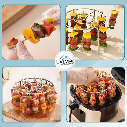Smoke-Free and Grease-Free CrispGrill Set for Delicious Grilling