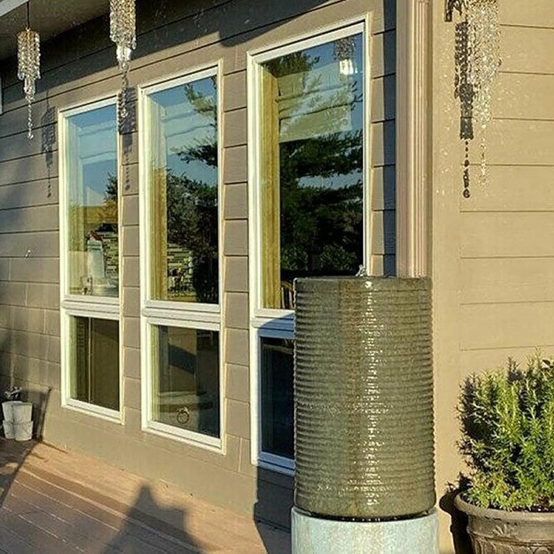 Crystal Glass Wind Chime in Aurora Design