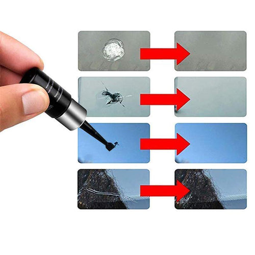 Repair Fluid for Glass Surfaces
