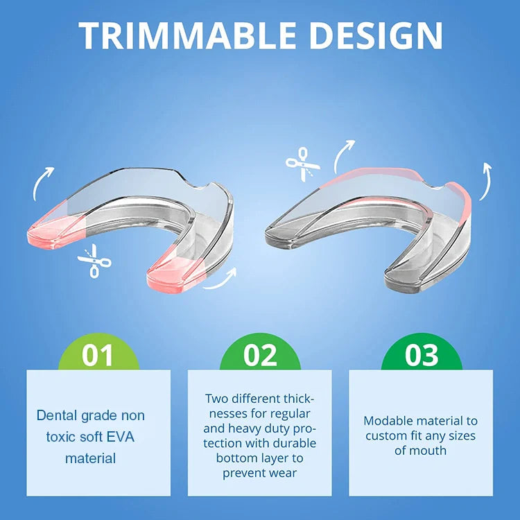 SleepWell Athletic Mouth Guard & Nighttime Protector