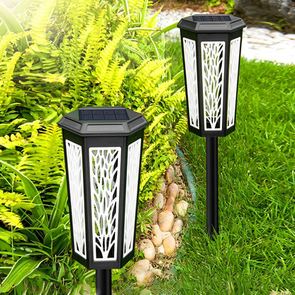 Single Waterproof Solar Lamp with Colour Changing LED - IP65 Outdoor Light