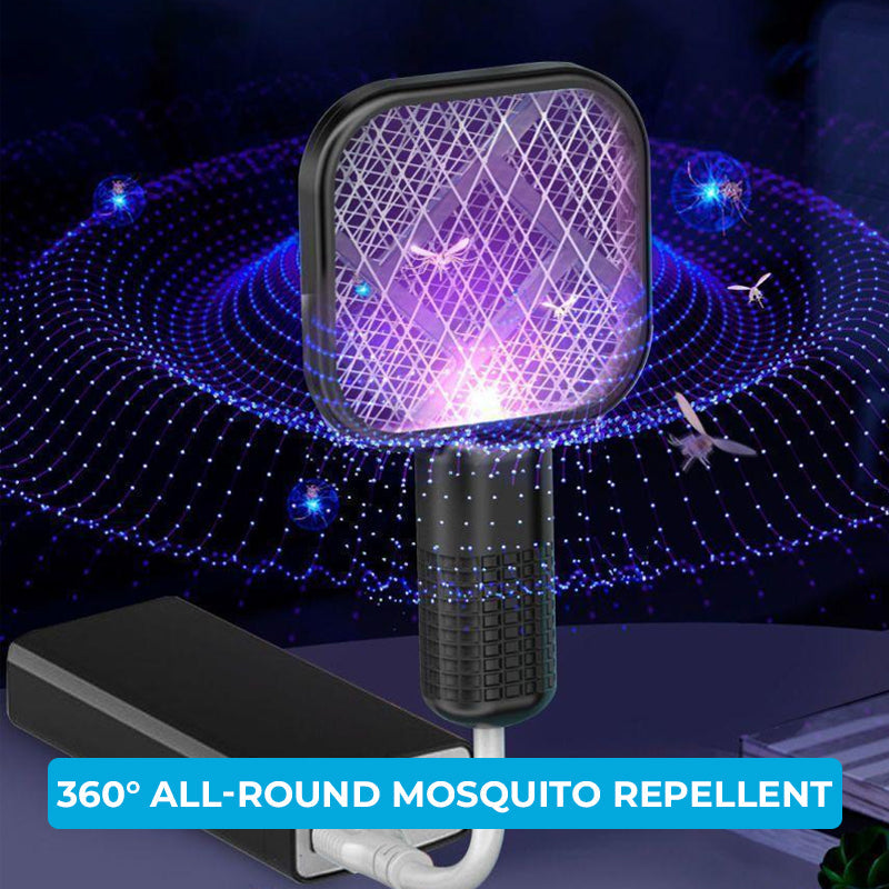 USB Mosquito Repellent with LED Light and Safety Net – Dual Function