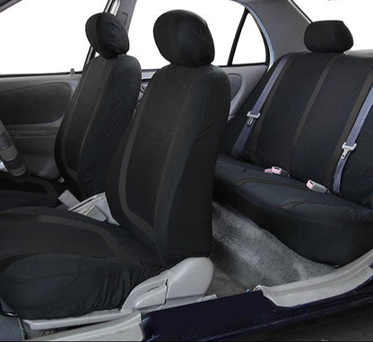 9-Piece Universal Car Seat Cover Set – Breathable and Washable