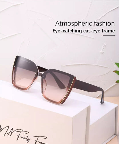 Trendy Square Sunglasses in Retro Style