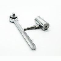 1 * Multifunctional Universal Socket + 1 * Connecting Rod + 1 * Wrench
