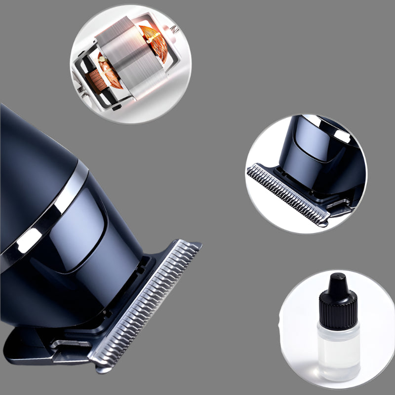 Professional Electric Hair Clipper with Digital Display – Ergonomic Design – Precision Cutting