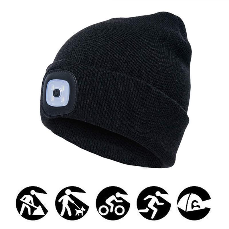 Illuminate Your Adventures with a Rechargeable LED Beanie