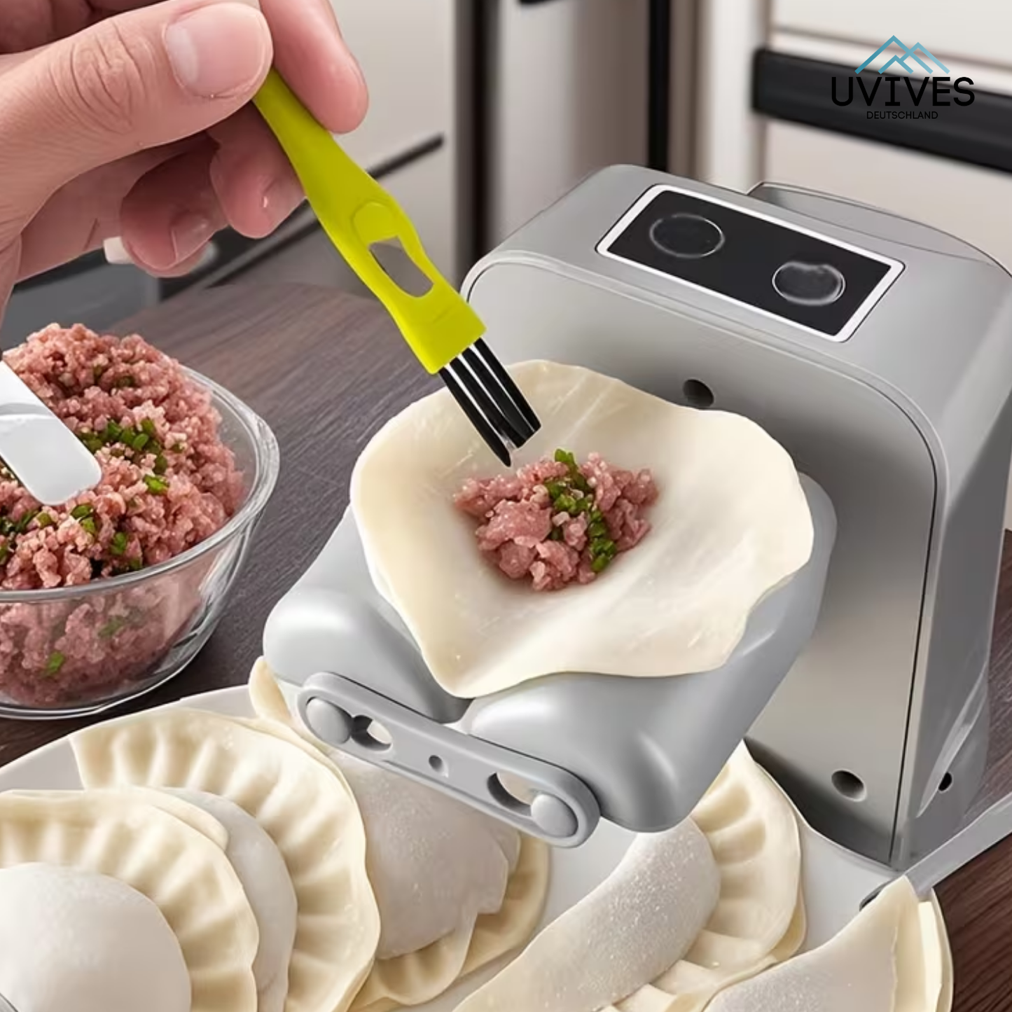 Automatic Dumpling Maker - Quickly Fold Perfect Dough Pockets
