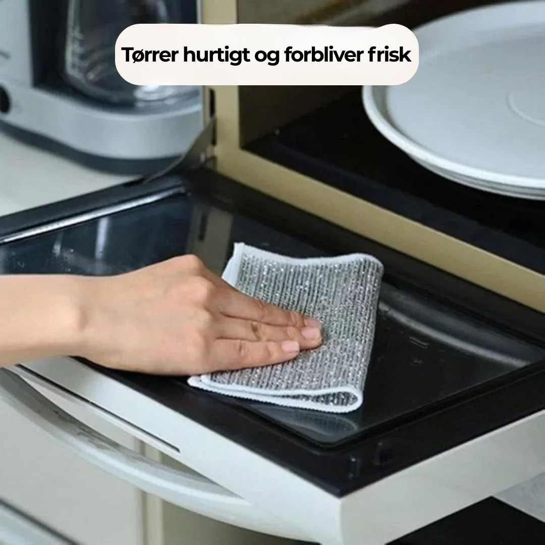 5-Pack Stainless Steel Scrubbing Pads for Effortless Cleaning