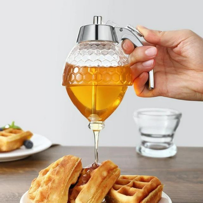 Convenient Honey Dispenser with Elegant Design
