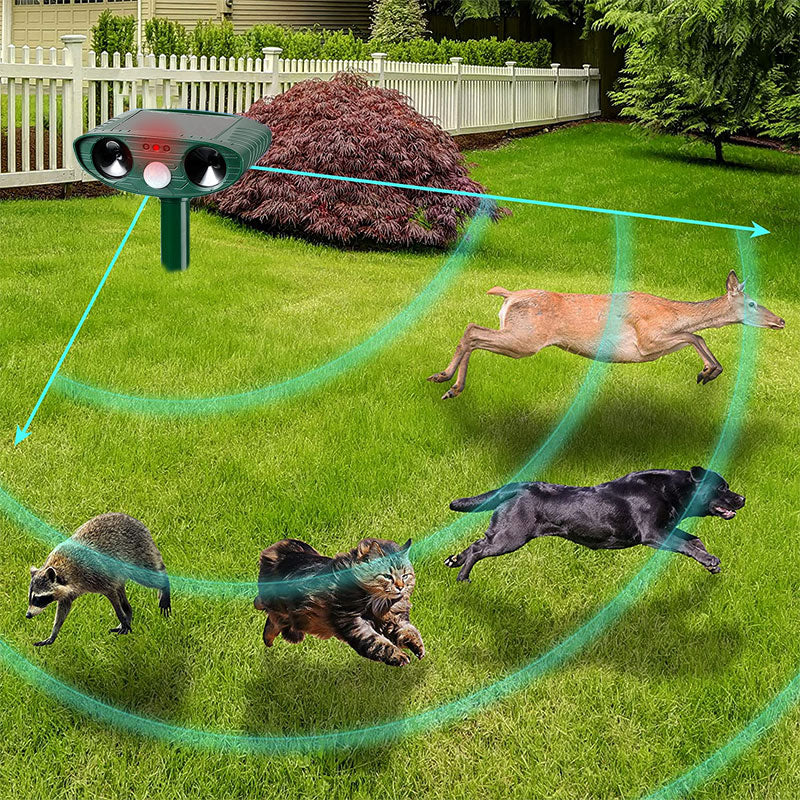 Ultrasonic Armadillo Deterrent Device