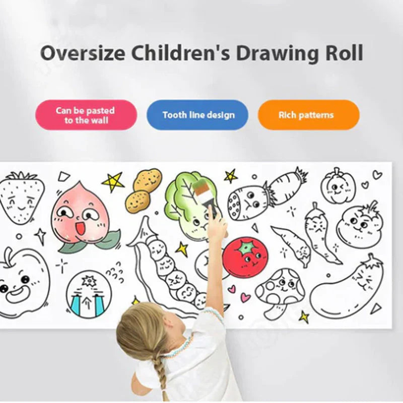Buy One Get One Free | Creative Paint Roller for Kids Fun