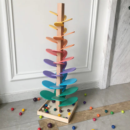 Wooden Montessori Marmoset Tower