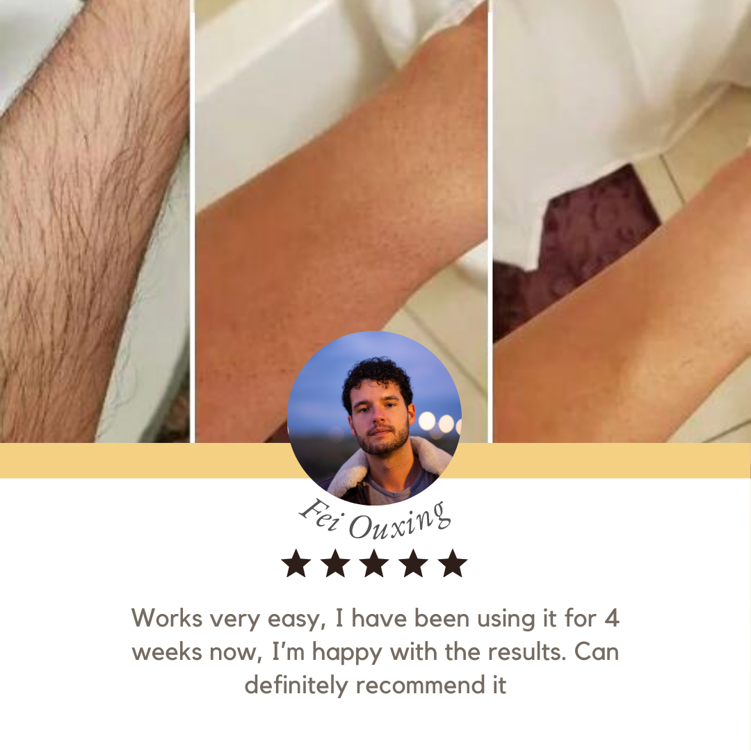 Gentle Hair Removal Serum | Pain-Free & Sensitive Skin Formula | Silky Smooth Results