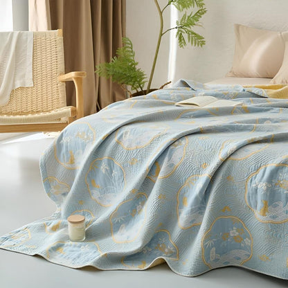 Dual-Sided Coastal Breeze Throw