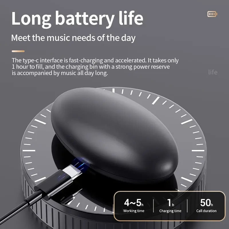Comfortable Earbuds with Touch Controls