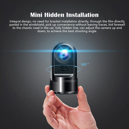 360° Rotating Mini Dash Camera with 1080P HD Resolution