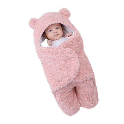 Cozy Bear Swaddle Blanket for Infants