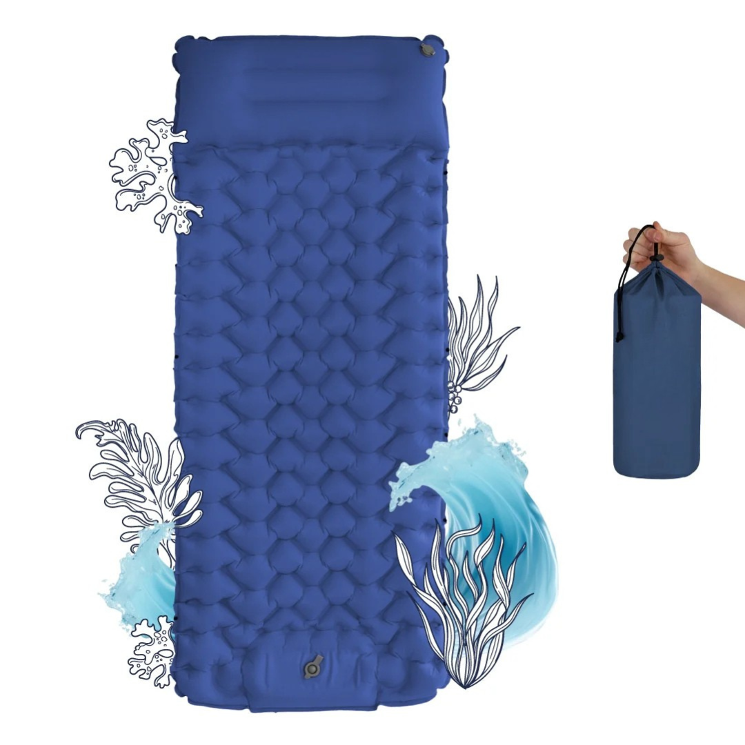 Self-Inflating Air Sleeping Mat – Lightweight, Compact, 10 cm Thickness