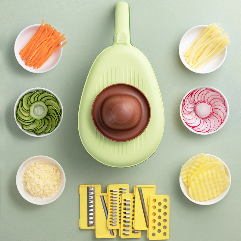 Vegetable Cutter in Avocado Shape – Slicer and Chopper Tool