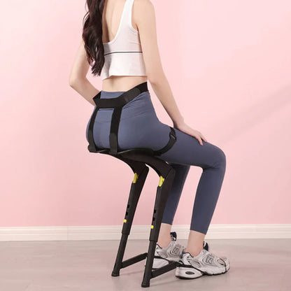 Folding Sports Chair - Portable Wearable Exoskeleton Design