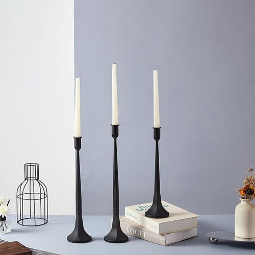 Industrial Elegance Candle Holder Set | 3-Piece Collection