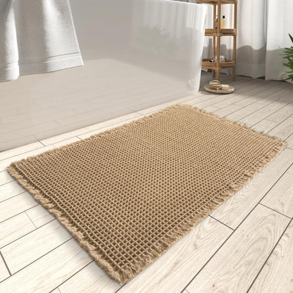 Plush Absorbent Bath Mat for a Cozy Bathroom Retreat
