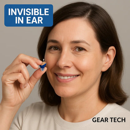 Rechargeable Hearing Aids with Noise Reduction – Compact and Discreet
